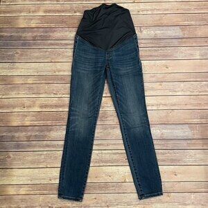 Madewell Maternity Skinny Jeans Over The Belly Danny Wash G8318